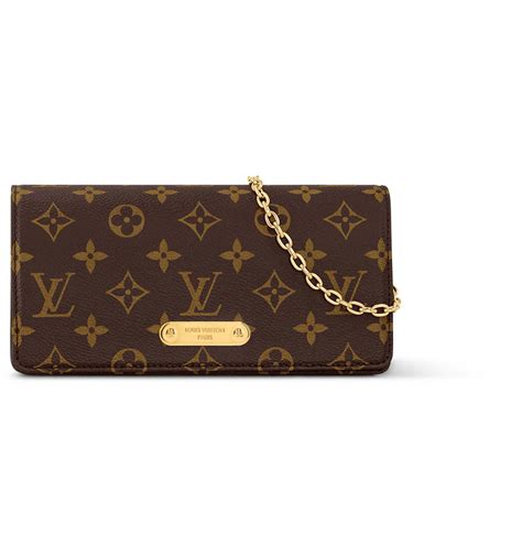 Wallet On Chain Lily Monogram 